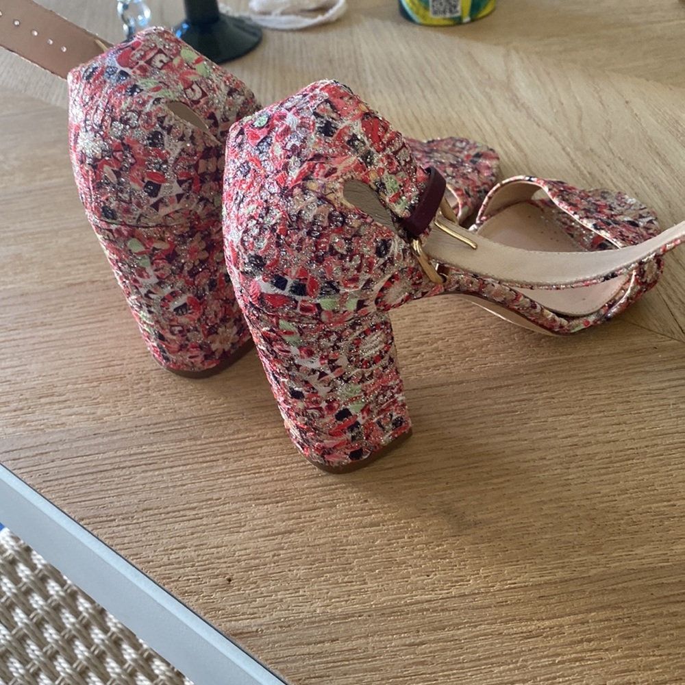 Jcrew Collection sparkle heels, size 11 - Picture 4 of 10